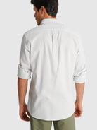 CAMISA MR DOBBY AZUL MANGA LARGA SASTRERÍA. AZUL