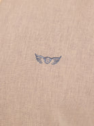 YELLOW LINEN SHIRT LONG SLEEVE REGULAR FIT MR. BLUE