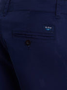 CALÇAS TWILL AZUIS REGULAR FIT MR. BLUE