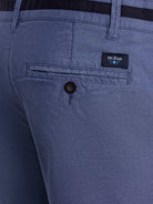 BERMUDA DE ALGODÓN AZUL REGULAR FIT MR. AZUL