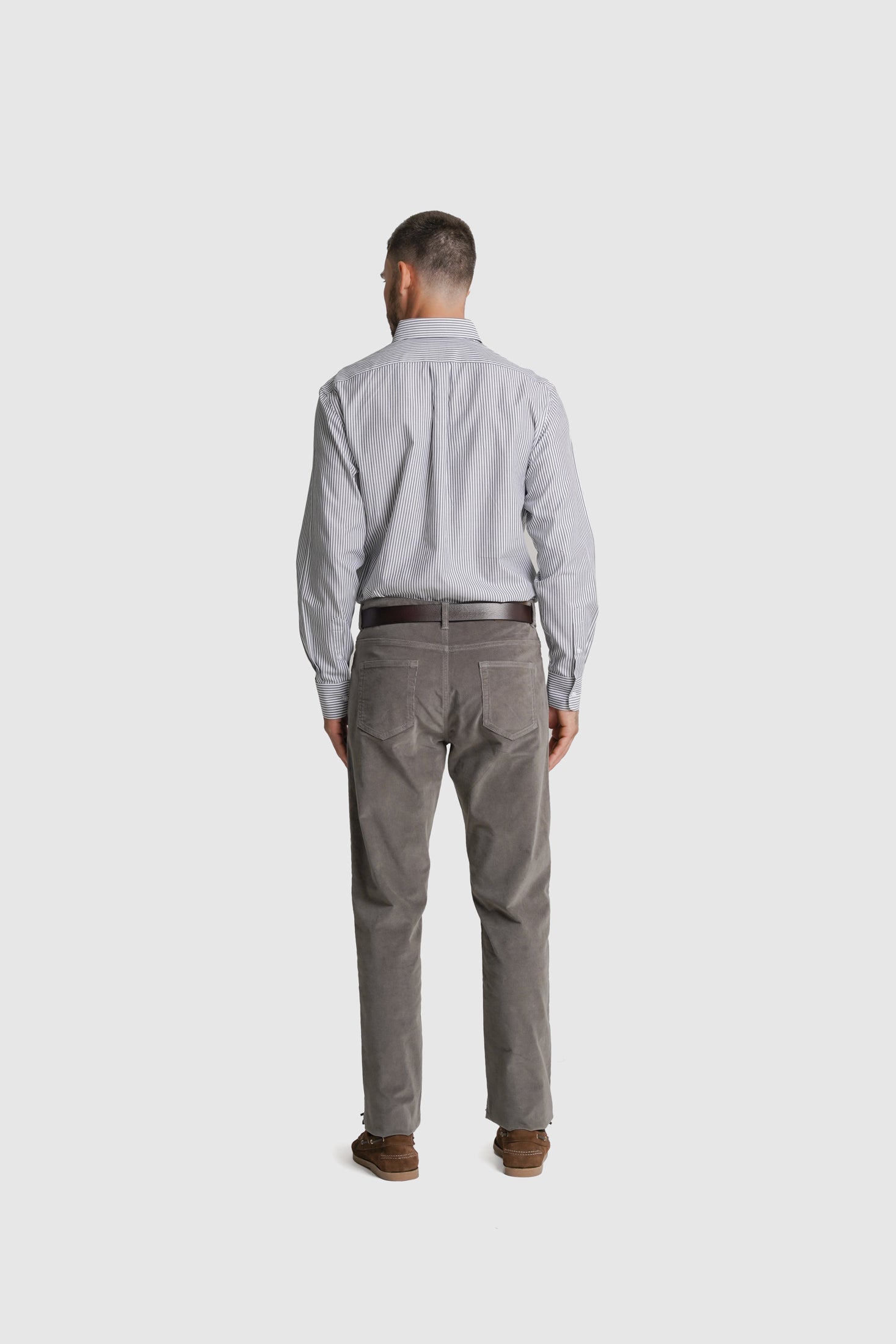 CALÇAS ALGODÃO SLIM FIT VERDES LISAS MR. BLUE