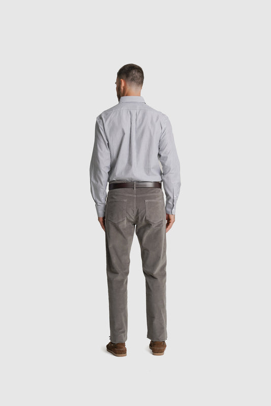 CALÇAS ALGODÃO SLIM FIT VERDES LISAS MR. BLUE
