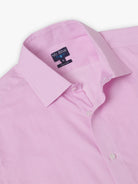 PINK LONG SLEEVE SHIRT CLASSIC FIT MR. BLUE