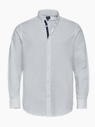 CAMISA BRANCA SLIM FIT MR. BLUE