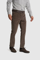 CALÇAS ALGODÃO REGULAR FIT VERDES LISAS MR. BLUE
