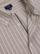 CAMISA ALGODÓN VERDE MANGA LARGA REGULAR FIT MR. AZUL