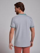 POLO VERDE MANGA CURTA REGULAR FIT MR. BLUE