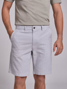 BERMUDA DE ALGODÓN AZUL REGULAR FIT MR. AZUL