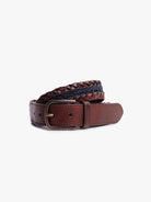 BROWN BELT CLASSIC FIT MR. BLUE