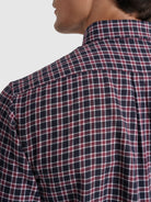 CAMISA ALGODÓN AZUL MANGA LARGA REGULAR FIT MR. AZUL