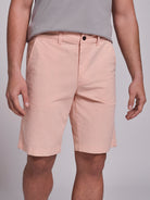 BERMUDA DE ALGODÓN NARANJA REGULAR FIT MR. AZUL