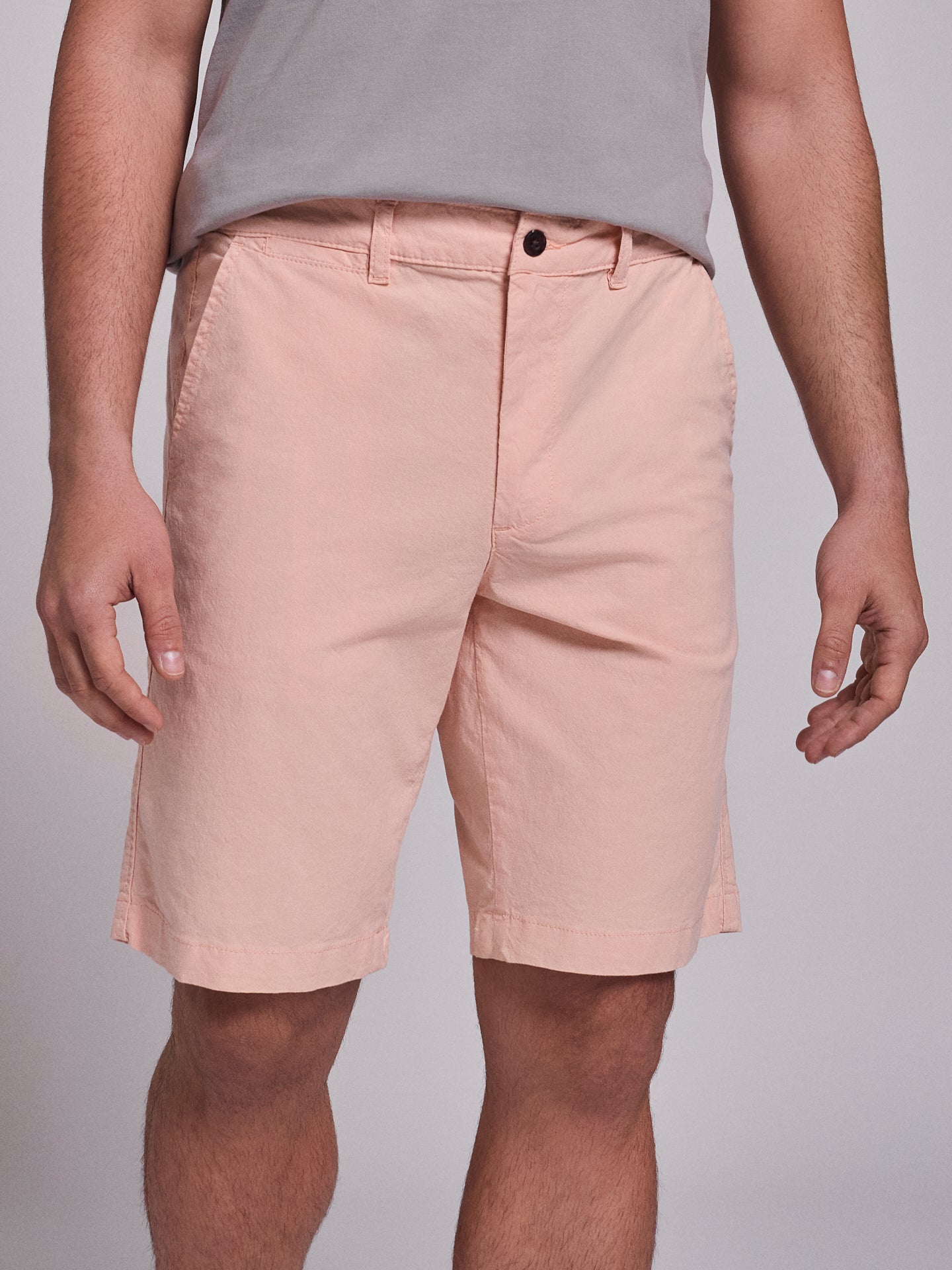 BERMUDA DE ALGODÓN NARANJA REGULAR FIT MR. AZUL