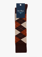 MEIAS BORDEAUX MR. BLUE