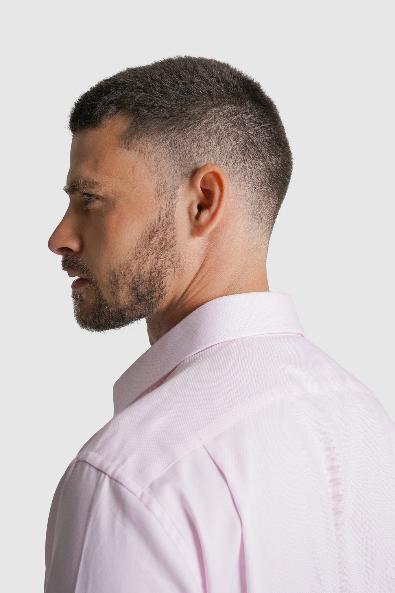 CAMISA DOBBY CLASSIC FIT ROSA LISA MR. BLUE
