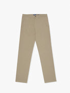 CALÇAS ALGODÃO REGULAR FIT BEGES LISAS MR. BLUE