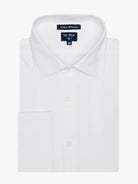 CAMISA CLASSIC FIT BRANCA LISA MR. BLUE