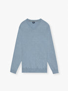 PULLOVER CAXEMIRA REGULAR FIT AZUL LISO MR. BLUE
