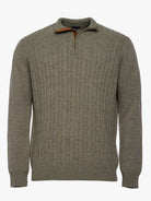 Green Thick Wool Pullover Mr. Blue