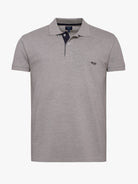 Polo gris de piquet de corte estándar de Mr. Blue