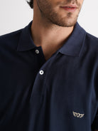 Mr. Blue Regular Fit Piquet Polo Shirt