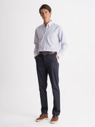 Camisa Regular Fit Oxford Azul Mr. Blue