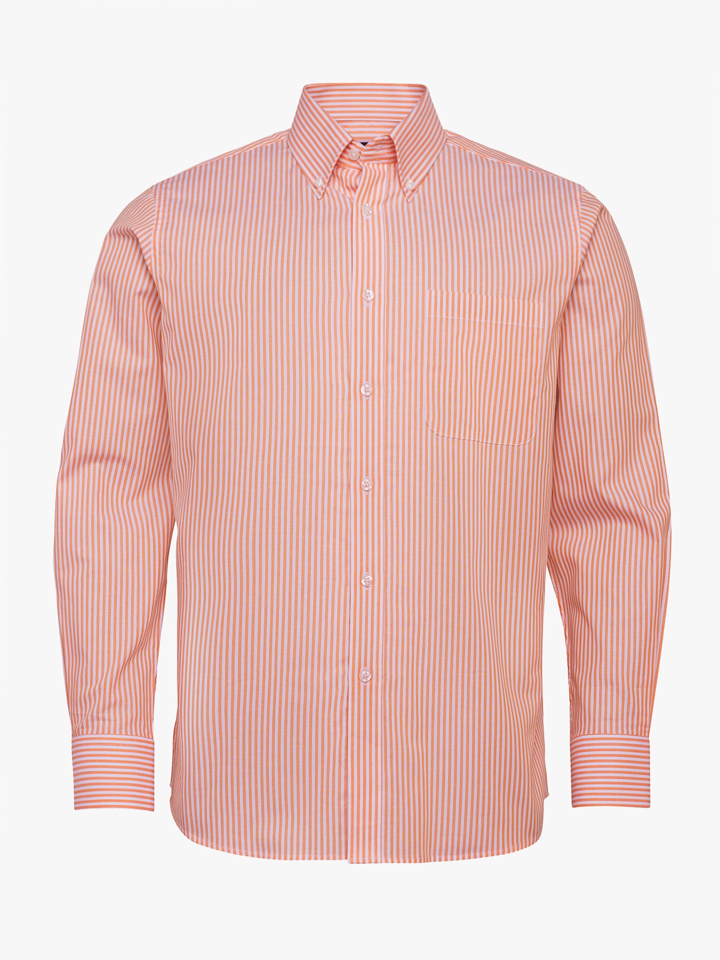 Regular Fit Oxford Orange Mr. Blue Shirt