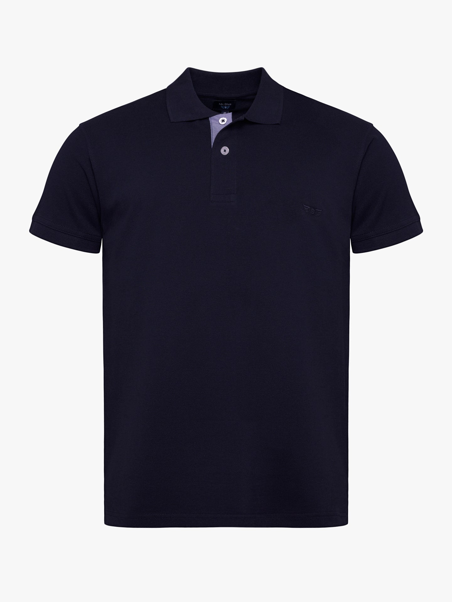Mr. Blue Regular Fit Piquet Polo Shirt