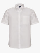Camisa Regular Fit Popeline Branca Mr. Blue