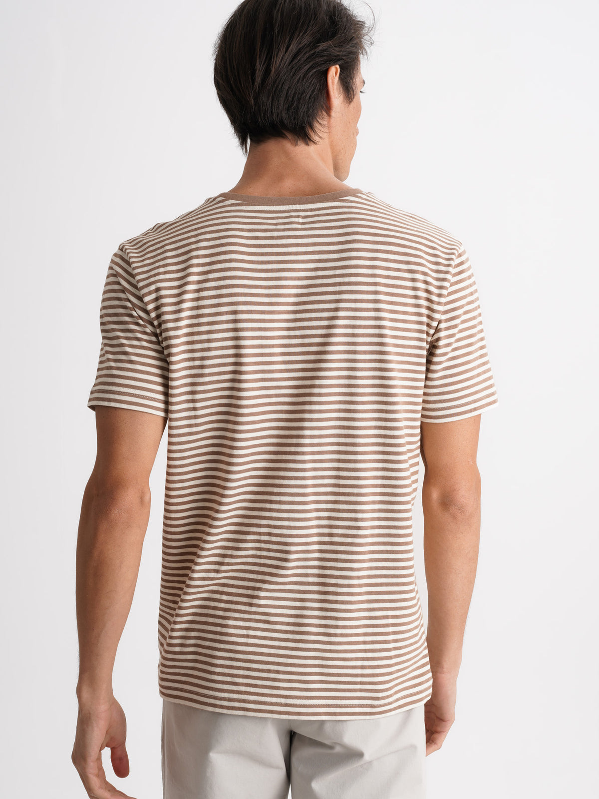 Camiseta Mr. Blue 100% Algodón Marrón