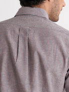 Camisa Regular Fit Linho Azul Mr. Blue