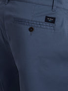 Mr. Blue Regular Fit Blue Shorts