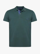 Polo Regular Fit Piquet Azul Mr. Blue