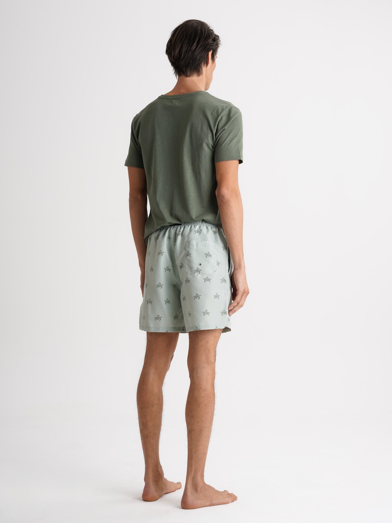 Mr. Blue Classic Green Swimsuit