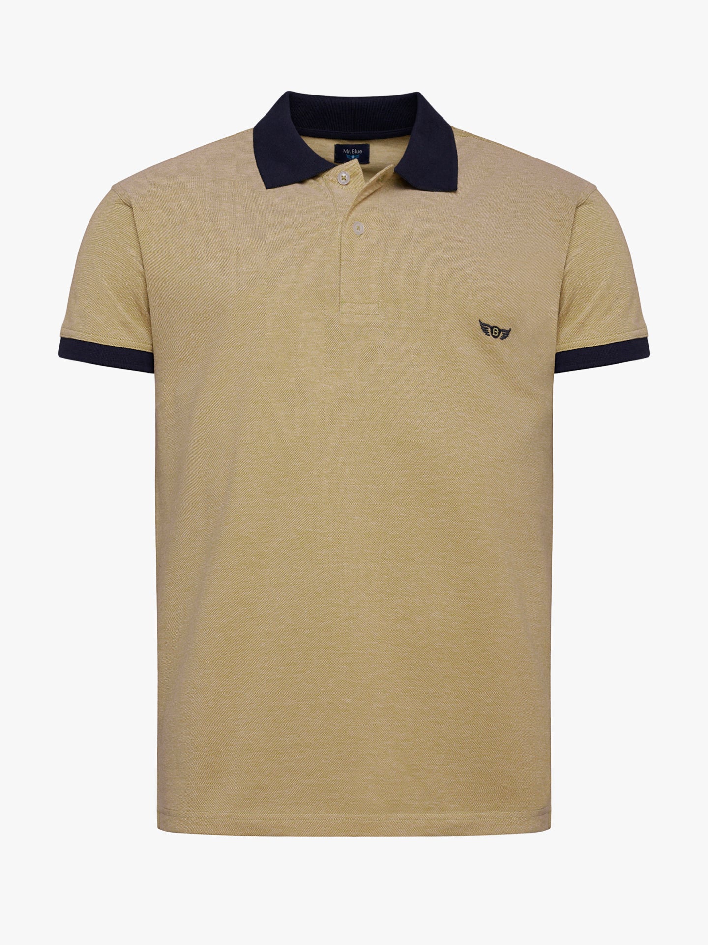 Polo Regular Fit Piquet Verde Mr. Blue