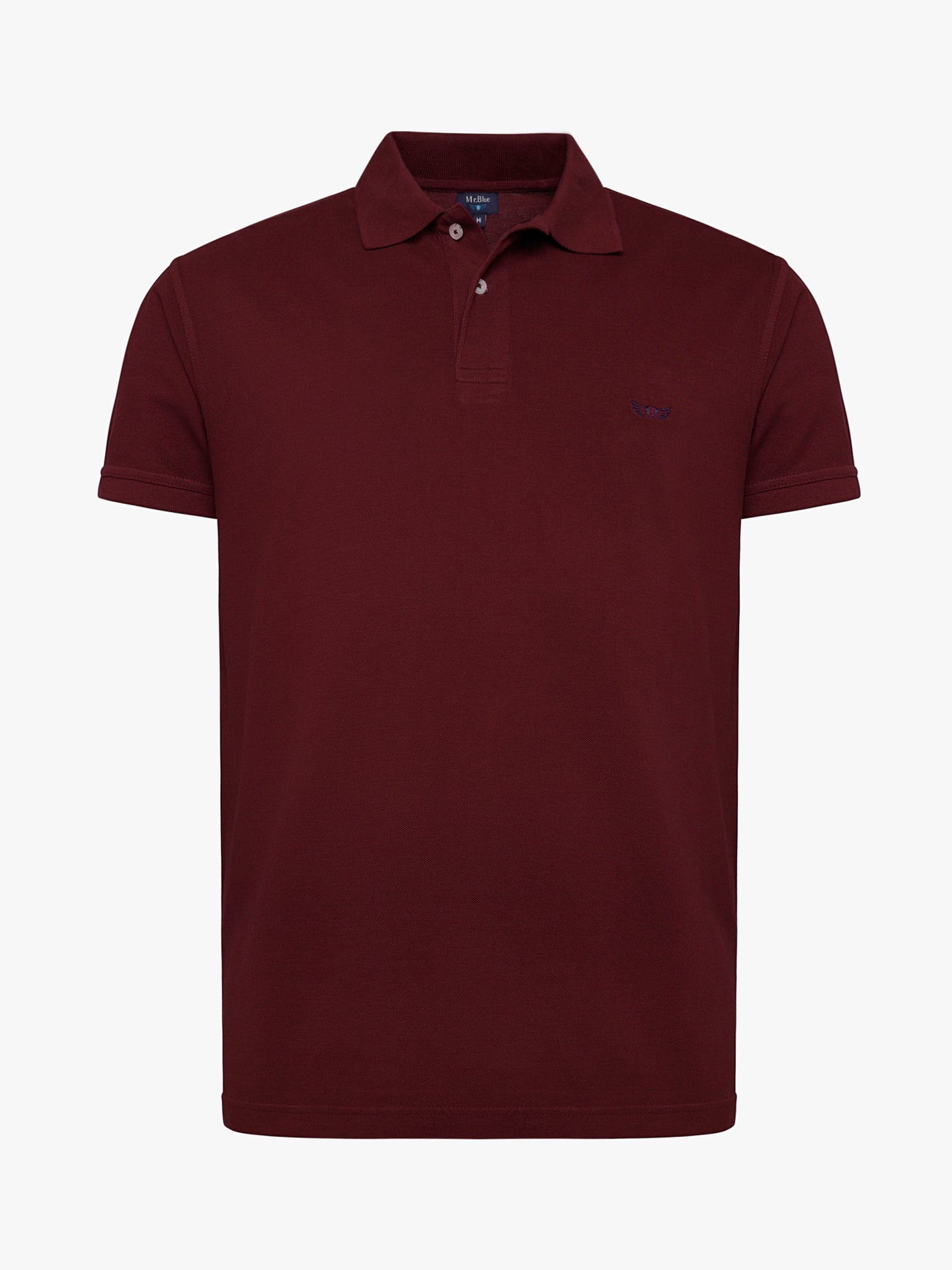 Polo Regular Fit Piquet Vermelho Mr. Blue