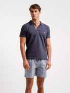 Mr. Blue Regular Fit Piquet Polo Shirt