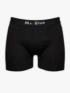 Mr. Blue Black Boxers