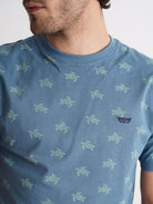 Mr. Blue 100% Cotton Blue T-Shirt