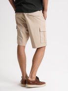 Regular Fit Beige Mr. Blue Shorts