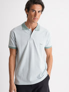 Polo de piqué de corte estándar de Mr. Blue