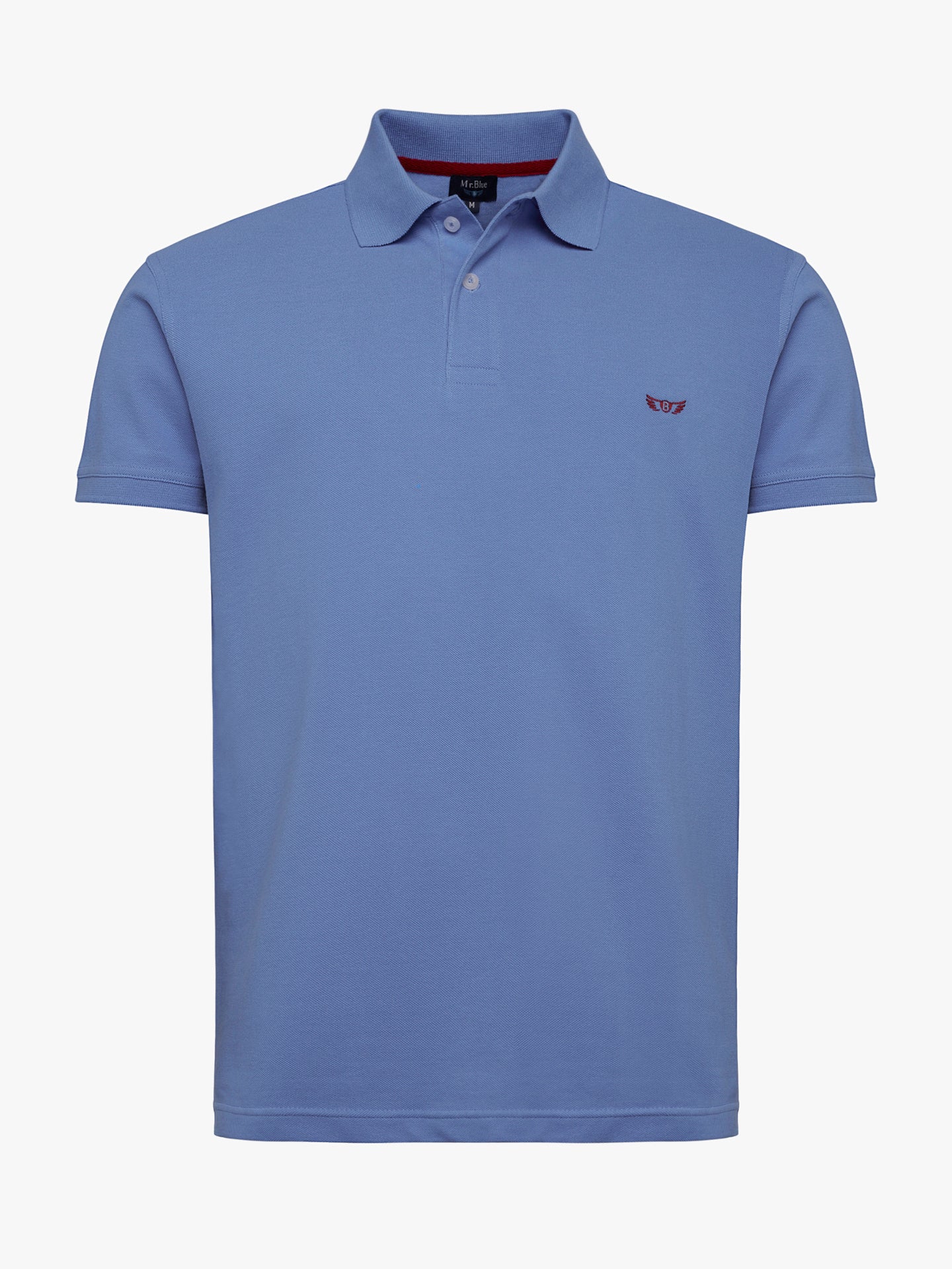 Polo de piqué de corte estándar de Mr. Blue