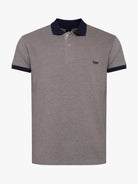 Polo Regular Fit Piquet Castanho Mr. Blue