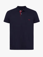 Polo de piqué de corte estándar de Mr. Blue